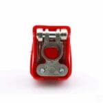 Accupoolklem plus snelsluiting rood