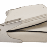 Bootstoel Star Opklapbare stoelkuip wit/zwart-bies