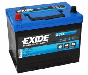 Exide Dual Marine Accu